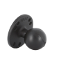 Rotule RAM base ronde pour fixation écran GPS